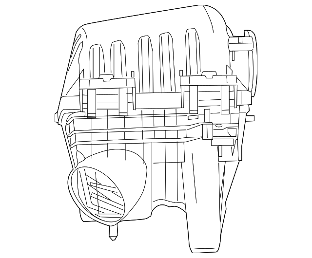 Air Cleaner Assembly 7B0-129-607 - View 5