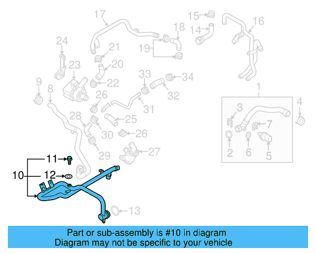 Overflow Hose Clamp N-906-867-01 - View 170