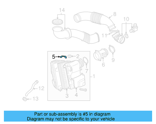 Air Cleaner Assembly Clip 078-129-797 - View 38