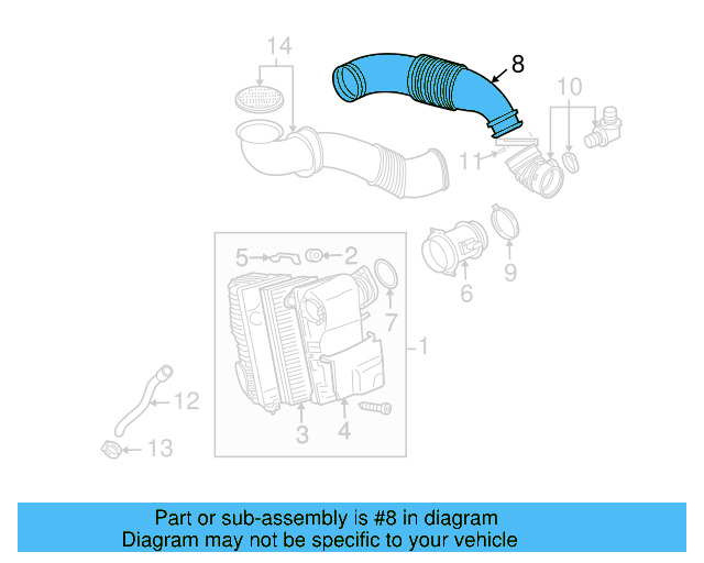 Connector Pipe 7L6-129-627-J - View 5