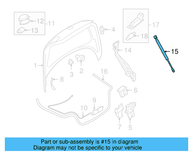 Support Cylinder 1Q0-827-550-B - View 4