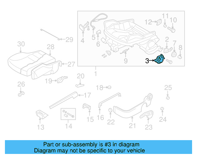 Height Adjuster 1J0-881-054-D