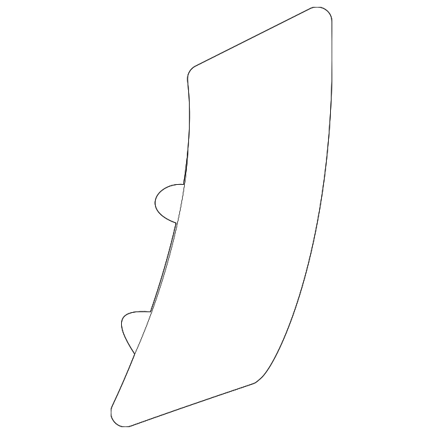 Trim (Unpainted) 3cn853794gru - View 5