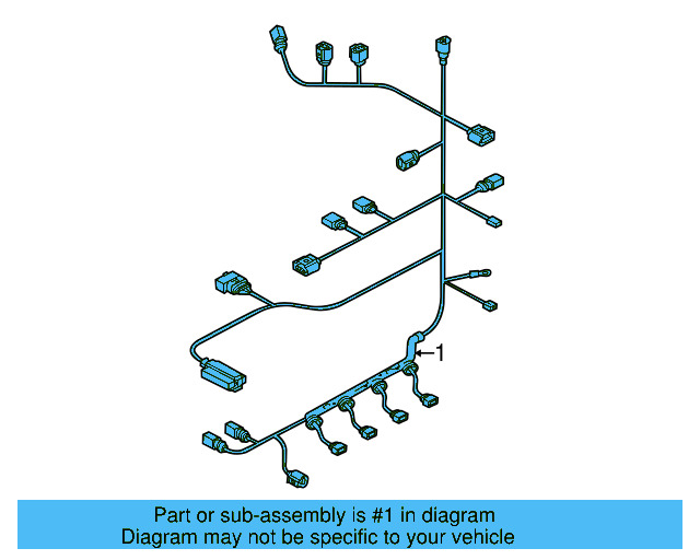 Engine Harness 06F-972-619-BG - View 4