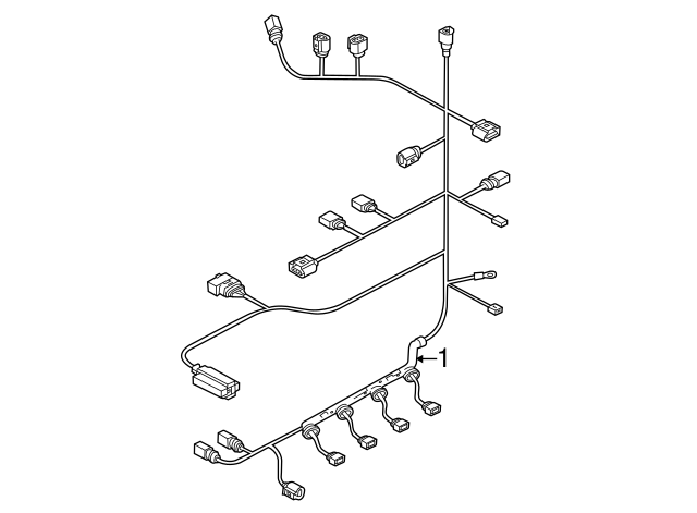 Engine Harness 06F-972-619-BG - View 2