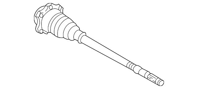 Inner Joint Assembly 1J0-498-103-J - View 9