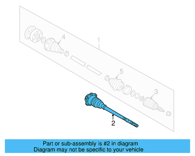 Inner Joint Assembly 1J0-498-103-J