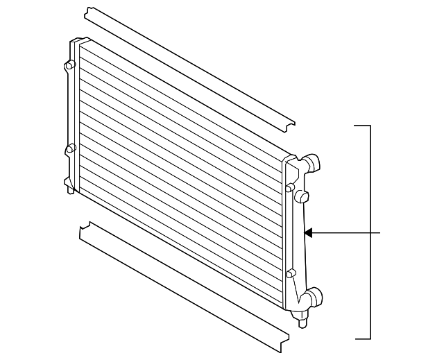Radiator 1K0-198-251-CS - View 7