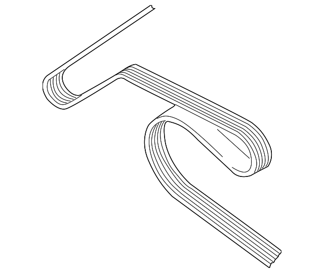 Serpentine Belt 07D-145-933-E - View 9