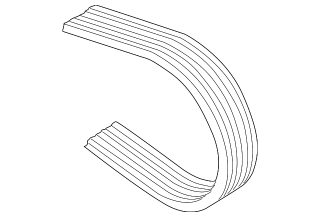 Serpentine Belt 07D-145-933-E - View 8