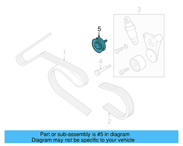 Idler Pulley 07D-145-276-C - View 5