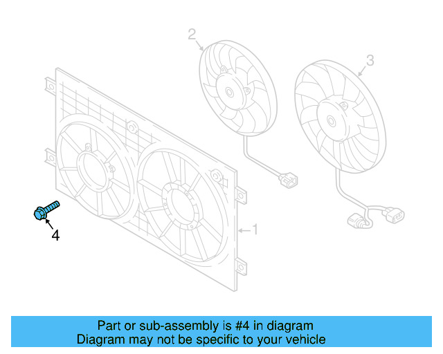 Fan & Motor Bolt WHT-007-235 - View 12