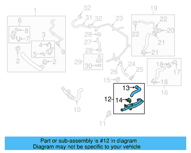 Hose & Tube Assembly 5C0-121-064-G - View 37