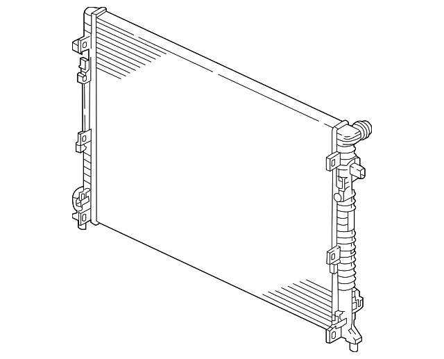Radiator 3QF-121-251-C - View 2