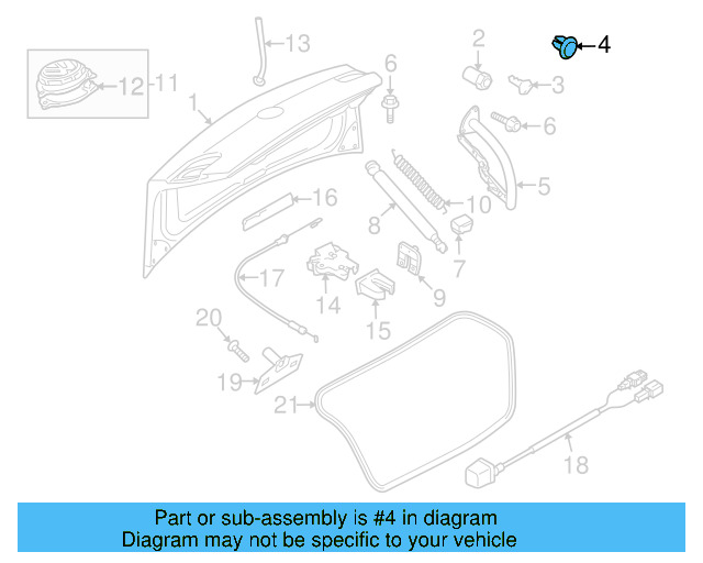 Lock Cover 3C5-827-520-B-9B9