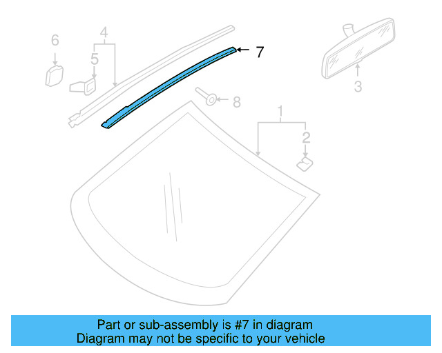 Retainer 1K0-854-541-B - View 5