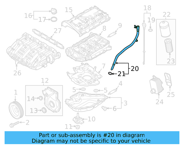Tube 06K-115-610-M - View 8