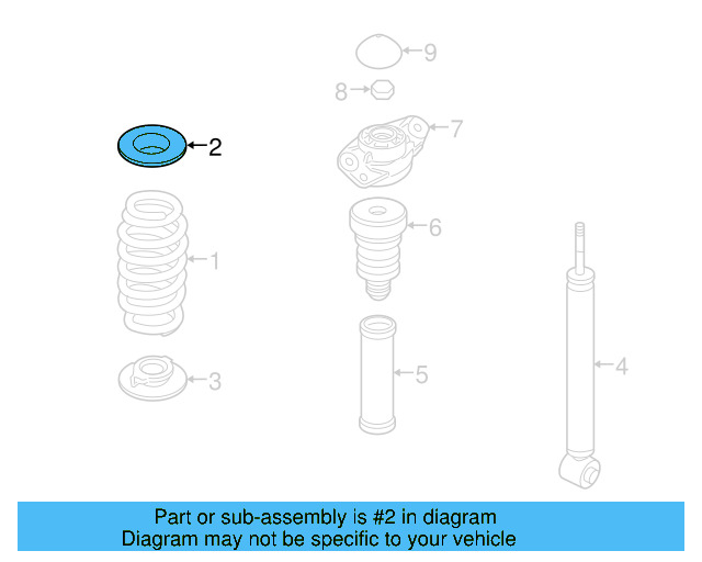 Upper Seat 1K0-512-149-B - View 20