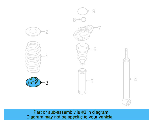 Lower Seat 1K0-512-297-D