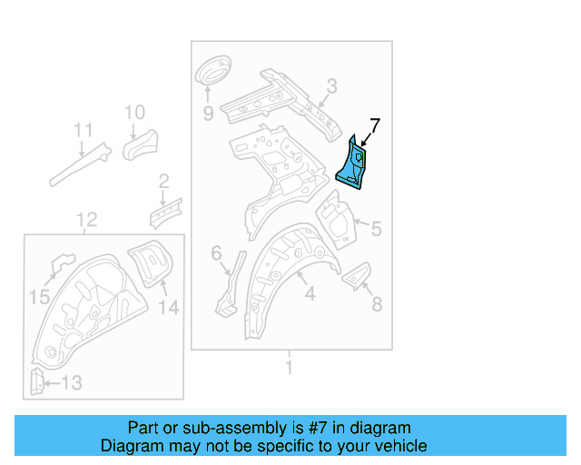 Corner Reinforced 5G6-813-331 - View 12