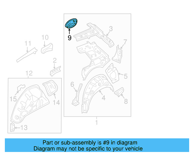 Fuel Pocket 5G6-809-313 - View 9