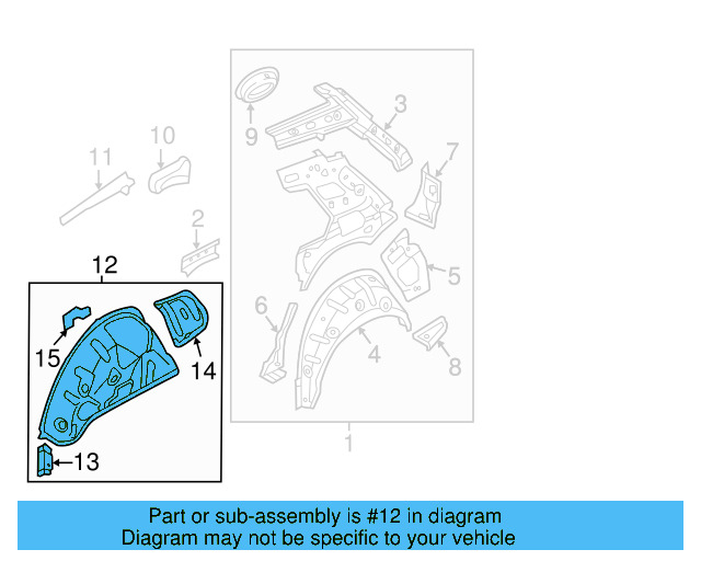 Inner Wheelhouse 5G6-809-851