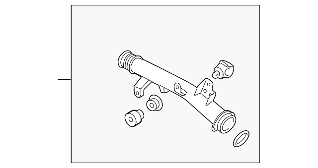 Upper Pipe 7L6-145-762-A - View 4