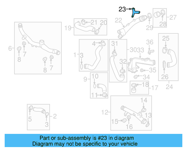 Air Pipe Bracket 059-145-764-B - View 3