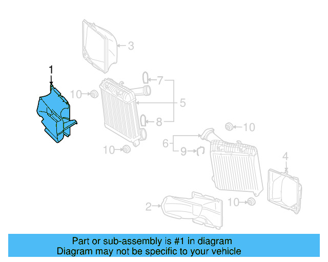 Intake Duct 7L6-117-336-B - View 6
