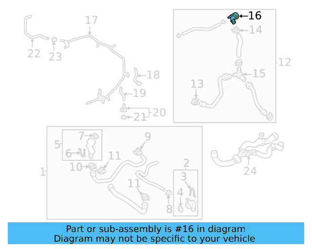 Coupling 3QF-122-291-A - View 2
