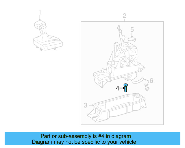 Automatic Transmission Shifter Cable Pin 1K0-713-229 - View 24