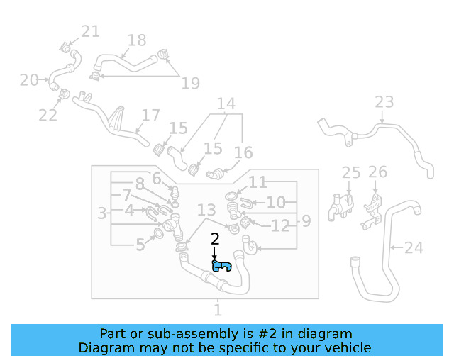 Lower Hose Holder 7N0-121-093-F - View 6
