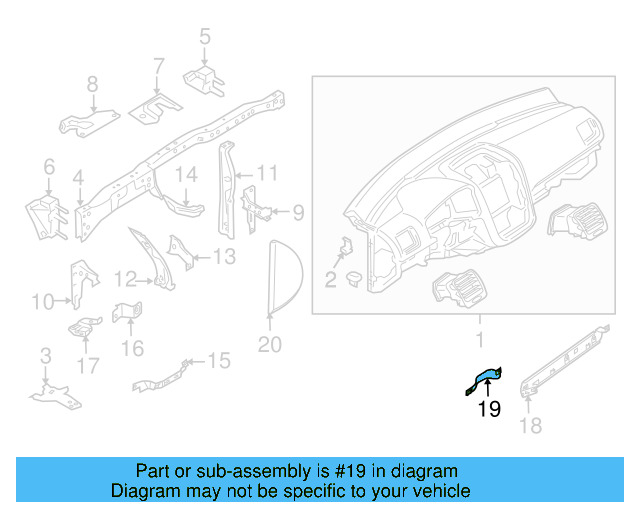 Lower Support 1K0-857-391-A