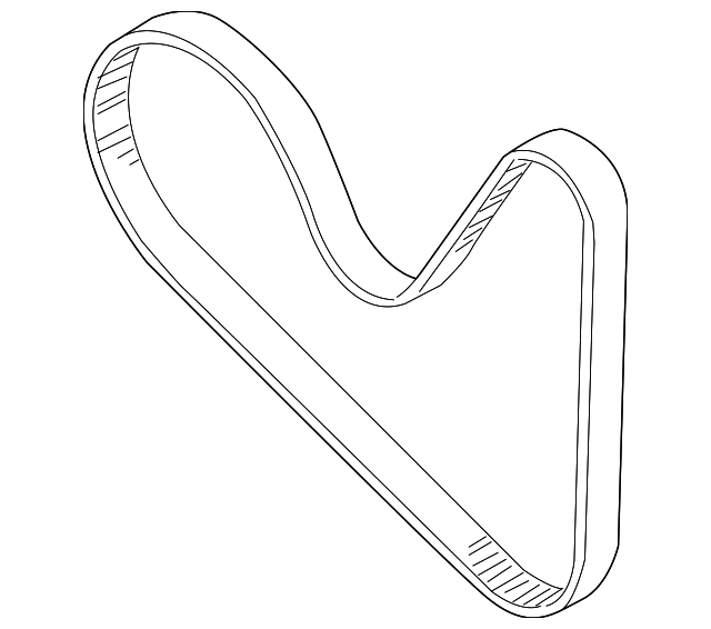 Serpentine Belt 022-145-933-AP - View 6