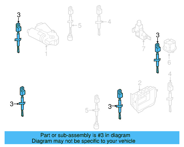 Position Sensor 1Q0-959-121-B - View 4