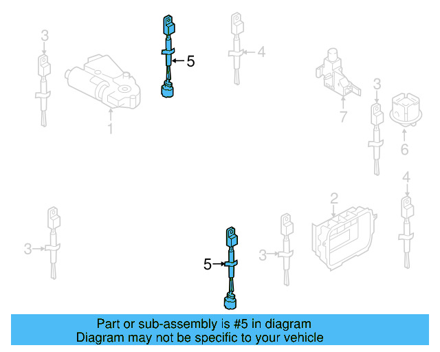 Position Sensor 1Q0-959-121-K - View 5