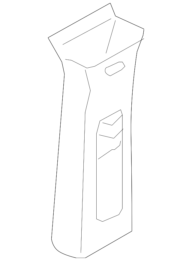 Pillar Trim 1K3-867-243-K-BR2 - View 2