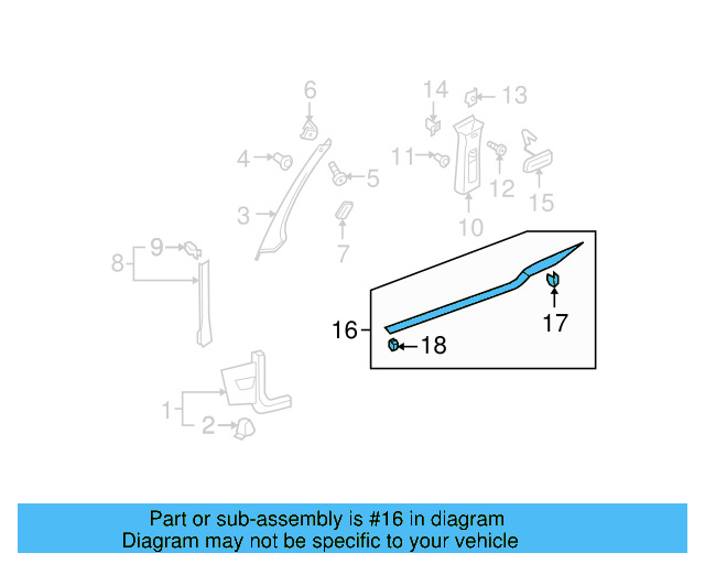 Scuff Plate 1K3-853-371-B-82V - View 6