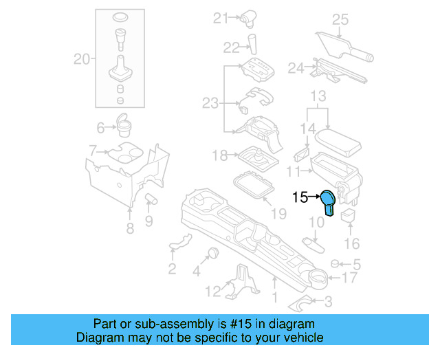 Hinge Cover 1C0-864-279-C-2QL