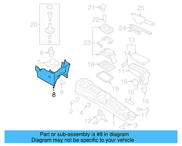 Hinge Cover 1C0-864-280-C-3SG
