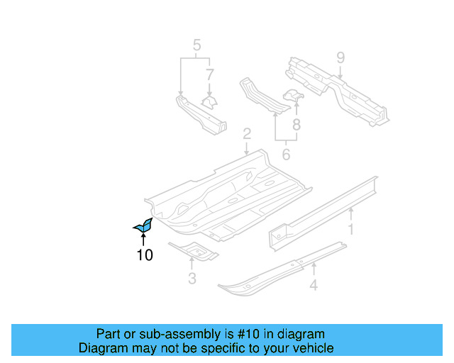 Bracket 3D0-825-803-A - View 3