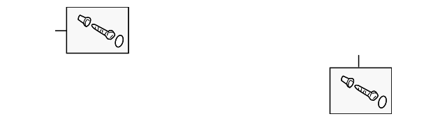 Seat Back Frame Hardware Kit 1K0-898-504