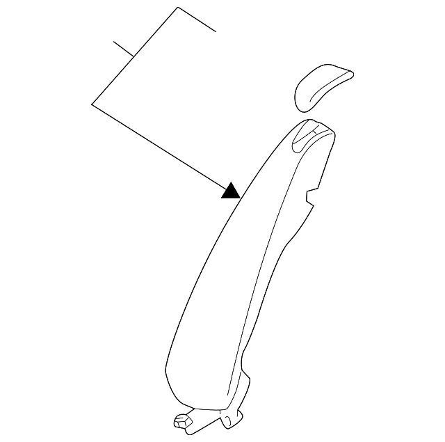 Seat Belt Guide 1K3-857-817 - View 14