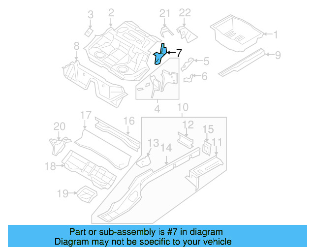 Seat Belt Reinforced 3C0-803-891 - View 4