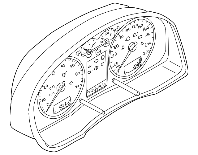 Instrument Cluster 7D0-920-902-TX-01C