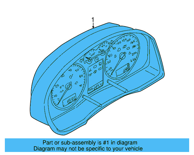 Instrument Cluster 7D0-920-902-TX-01C - View 4