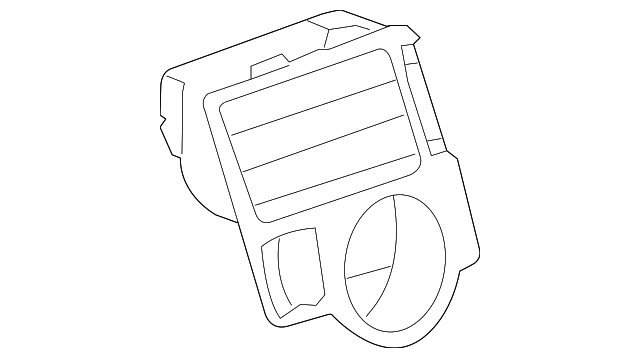 Vent Grille 1J1-819-703-E-2AQ - View 2