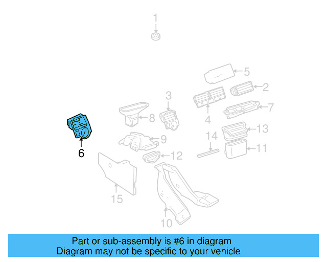 Housing 1J1-819-185-A - View 5