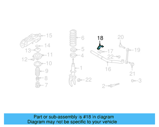 Bracket 7L0-411-063-B - View 5