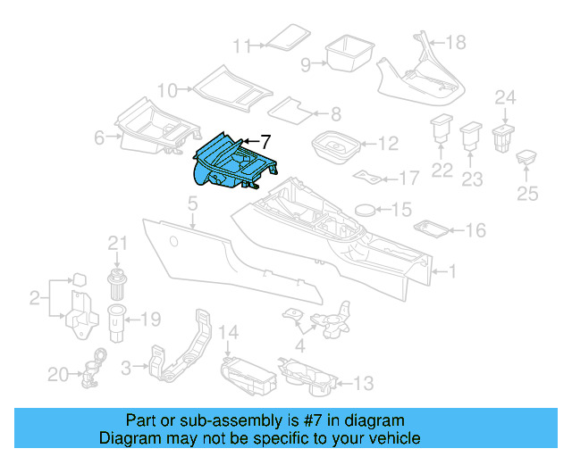 Storage Tray 5K0-857-961-9B9 - View 11